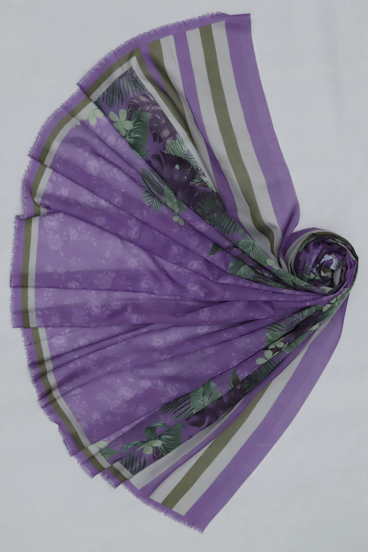 3PC PRINTED & EMBROIDERED LAWN SUIT WITH READY-TO-WEAR DUPATTA | EID OFFER BAROQUE