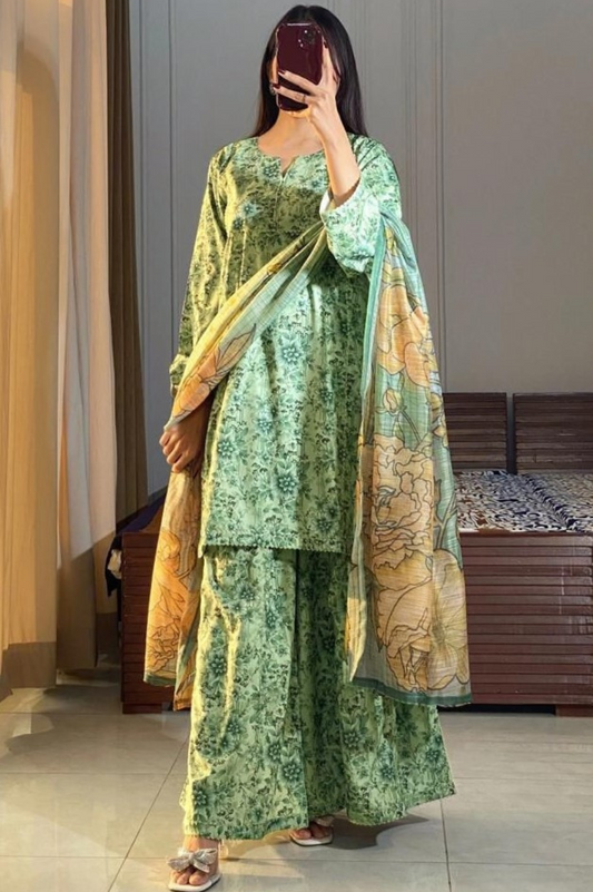 3-PC UNSITCHED PRINT LANWN EMBROIDERY | EID OFFER MARIA B